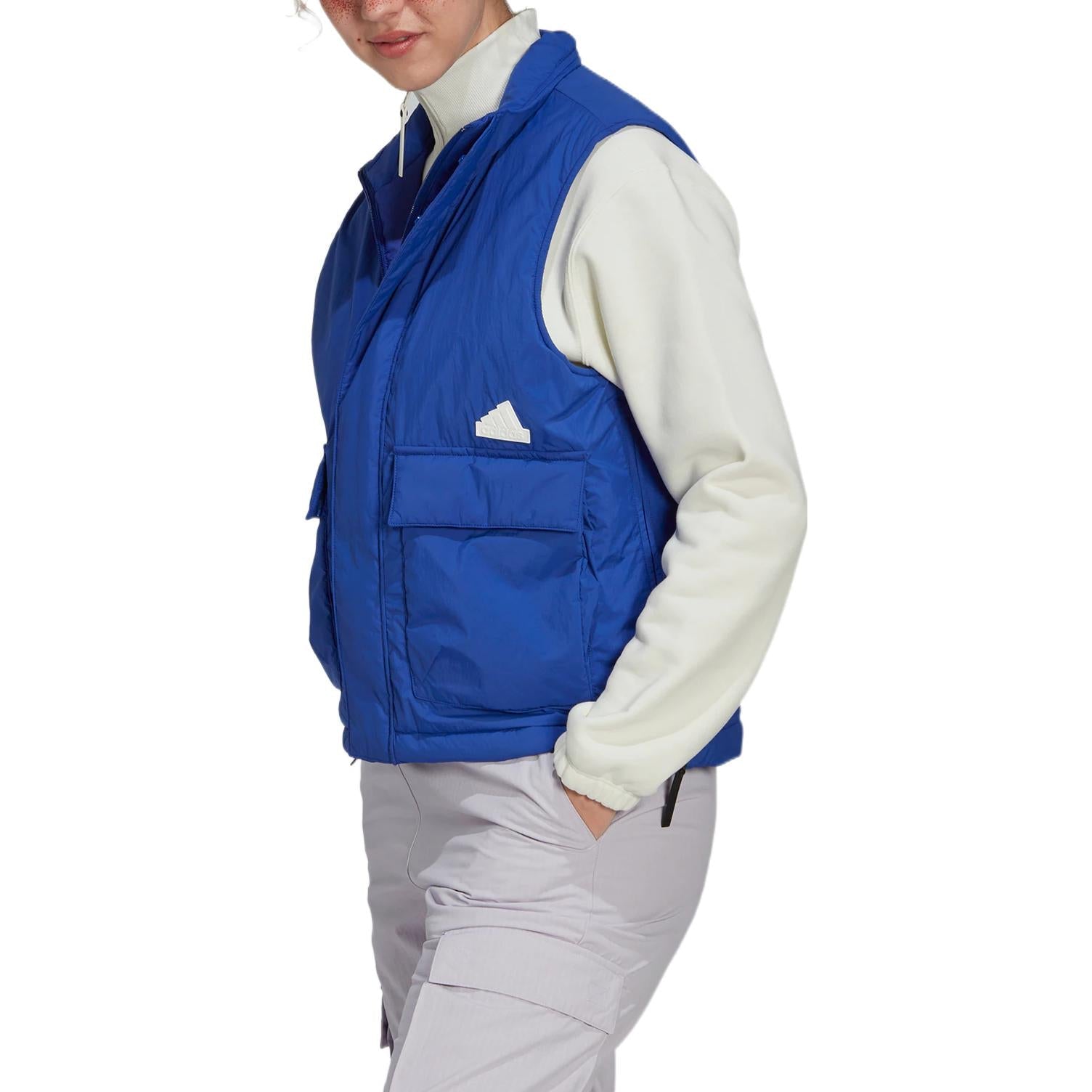 (WMNS) adidas Puffer Vest Asia Sizing 'Blue' HM2903