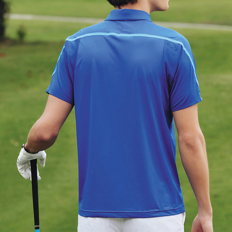 FILA Athletics Casual Sports Short Sleeve Polo Shirt Blue l A11M025155F-RB