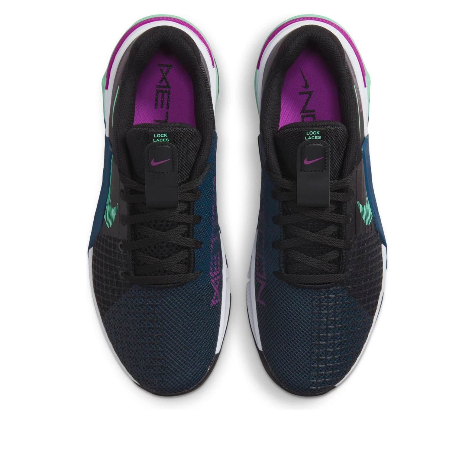 (WMNS) Nike Metcon 8 'Black Valerian Blue' DO9327-003