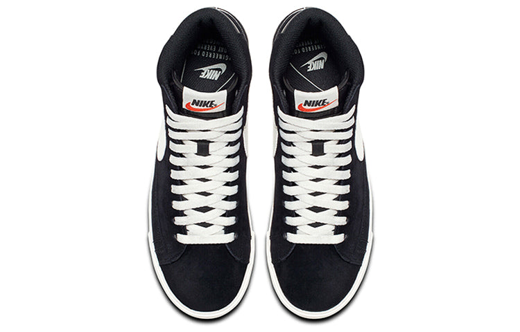 (WMNS) Nike Blazer Mid Vintage Suede 'Black' AV9376-001