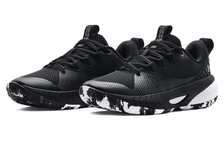 (WMNS) Under Armour HOVR Ascent 'Black White' 3025680-001
