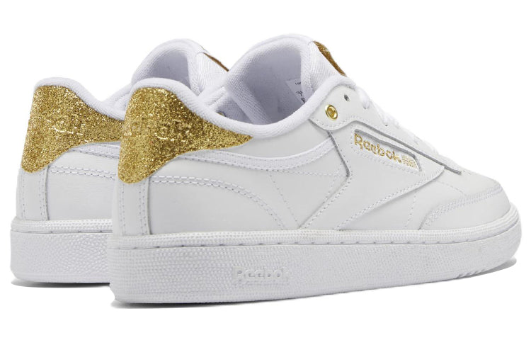 (WMNS) Reebok Club C 85 'White Gold Metallic GY9727