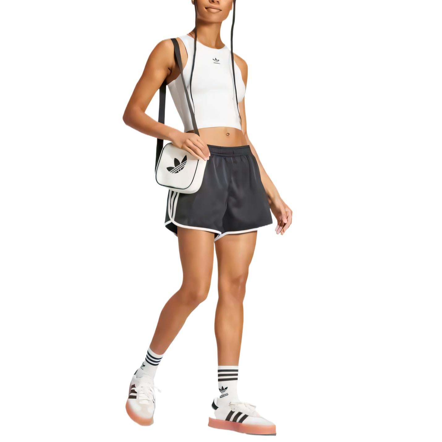 (WMNS) adidas Essentials Ribbed Tank Top Asia Sizing 'White' JC9007