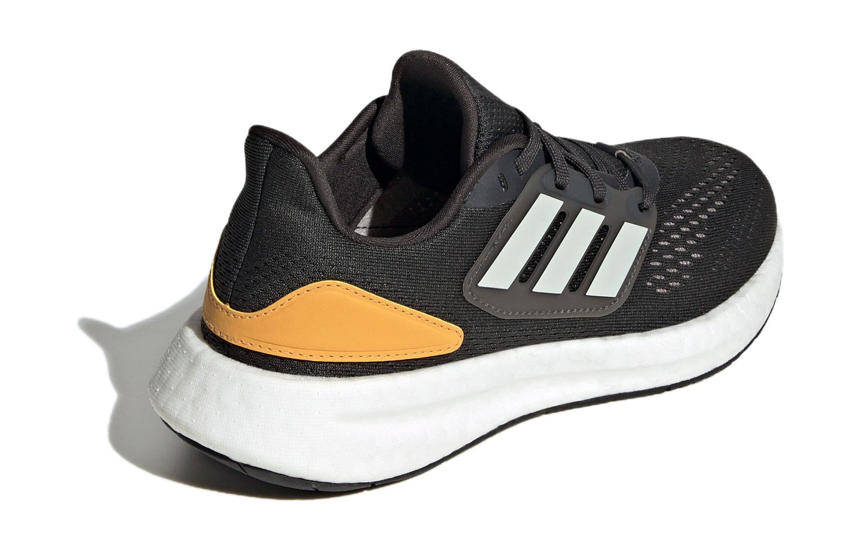 (GS) adidas PureBoost 22 'Carbon Silver Preloved Yellow' IF5544