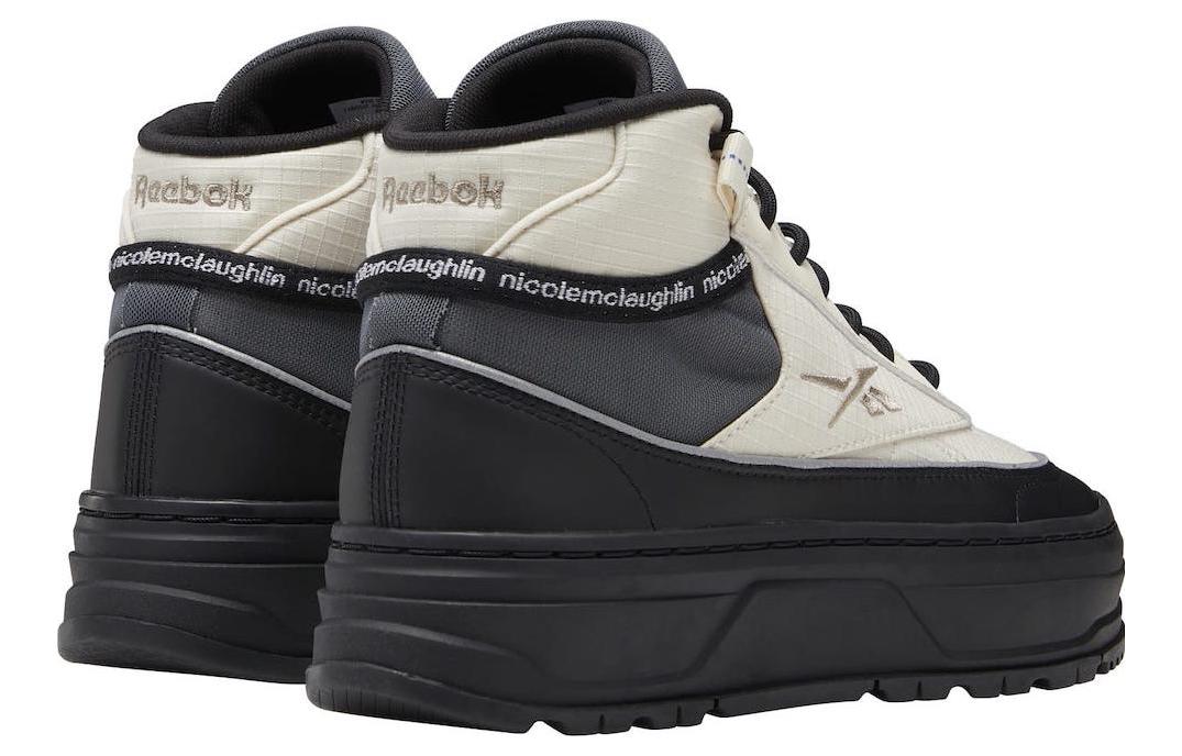 (WMNS) Reebok Club C Geo Mid x Nicole McLaughlin 'White Gray' HP9260