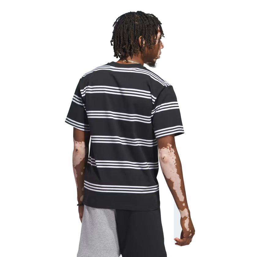 adidas Originals Engineered 3-stripes Tee 'Black White' IL4703