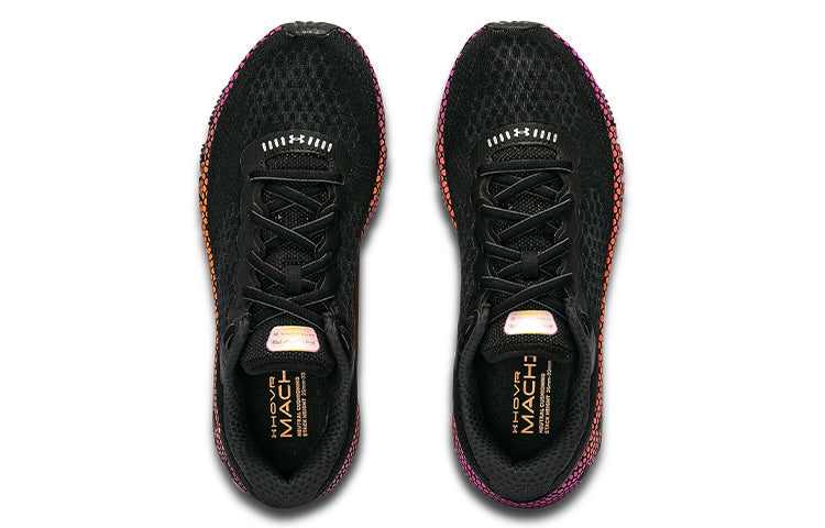 (WMNS) Under Armour HOVR Machina 2 CLRSF CN 'Black Gold Purple' 3025220-001