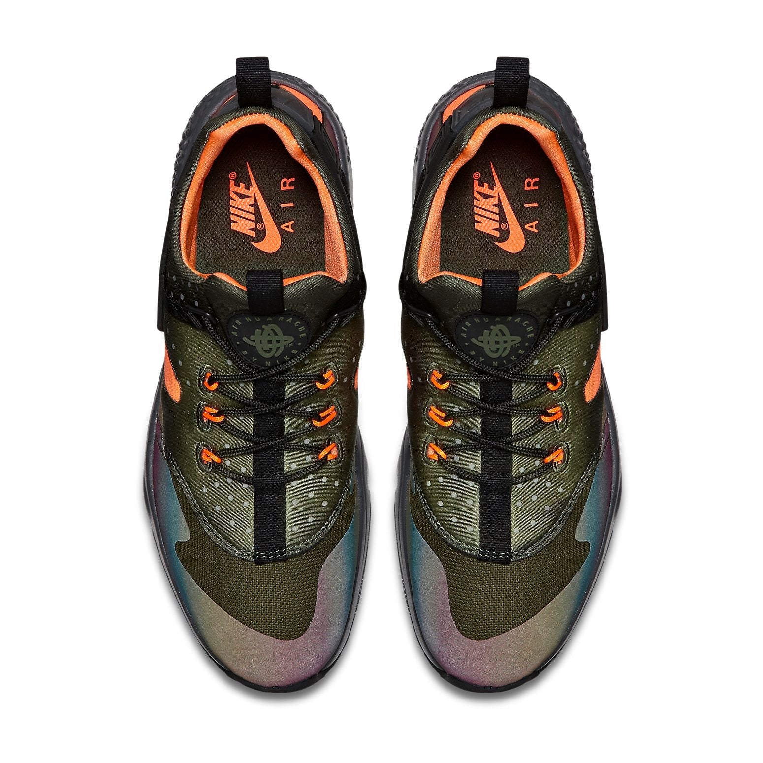 Nike Air Huarache Utility PRM 'Gray Orange' 806979-300