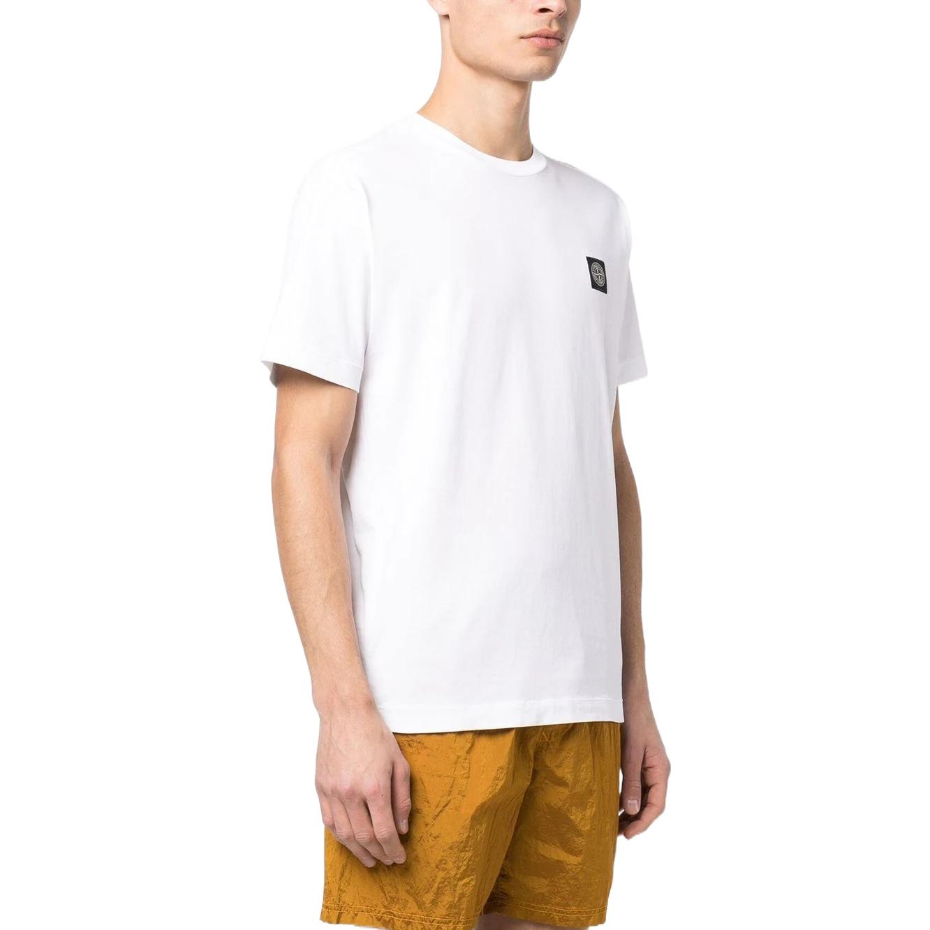 STONE ISLAND Patch T-shirt 'White' 101524113-A0001