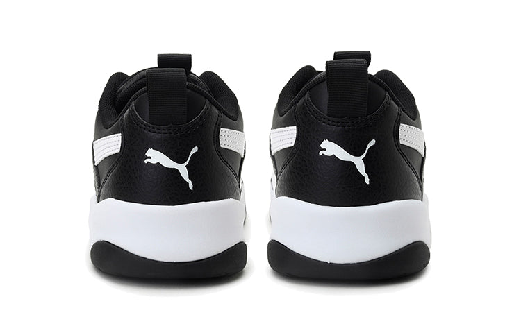 PUMA Backcourt Imeva (Big Kids) Shoes Black/White 374406-01