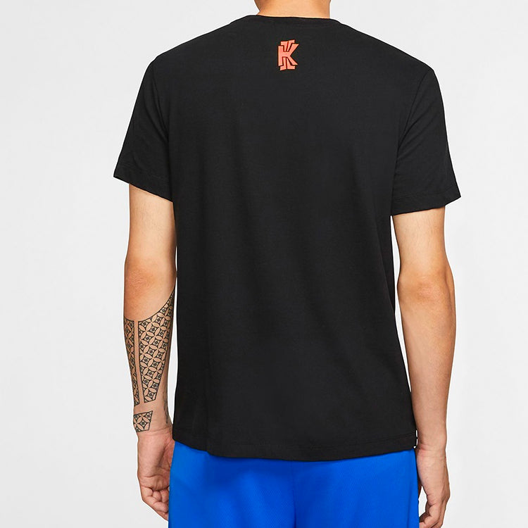 Nike Large Pattern Printing Short Sleeve Black CJ9267-010
