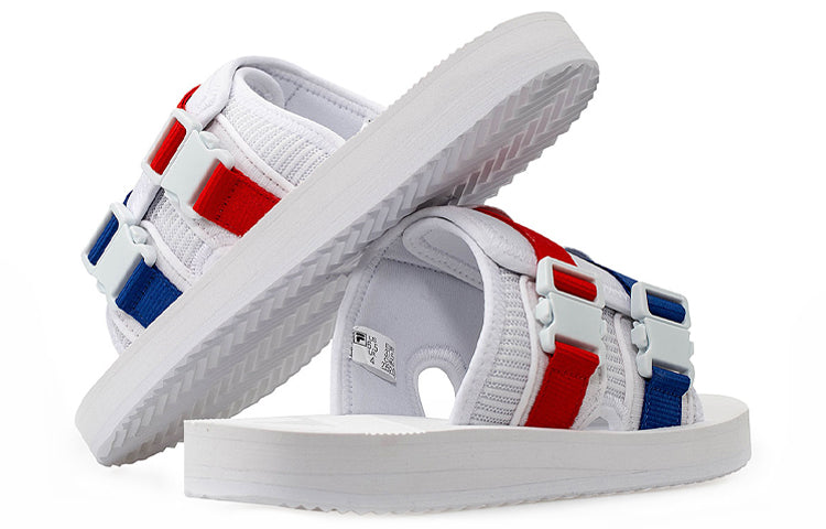 (WMNS) Fila Capri Sports Slipper White/Red/Blue T12W024601FWT