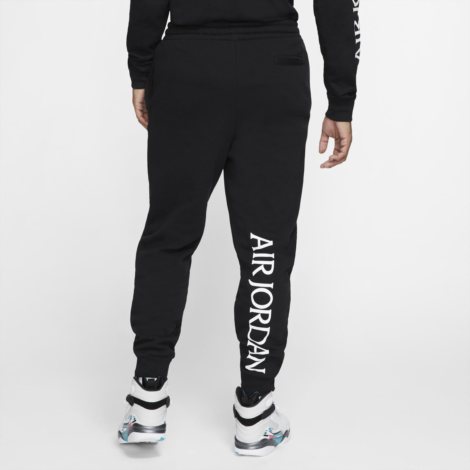 Air Jordan Jumpman Classics Fleece Lined Casual Long Pants Black BV6009-010