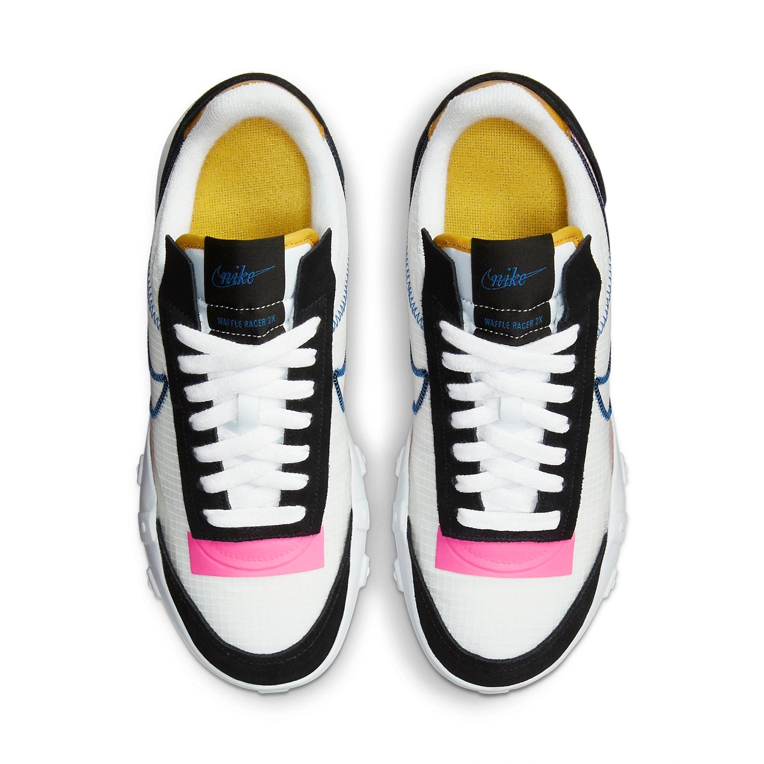 (WMNS) Nike Waffle Racer 2X 'White Chile Red' DH1073-100