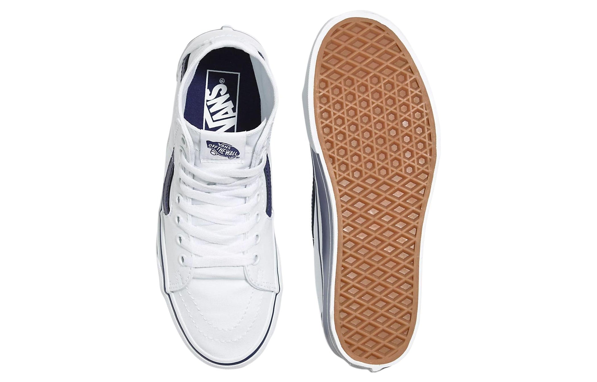 Vans SK8 HI Tapered Stackform 'White Navy Blue' VN0A5JMKNWD