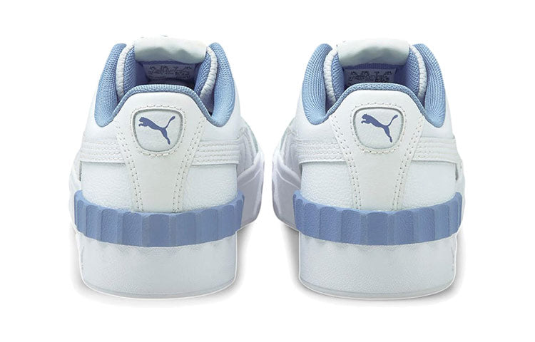 (WMNS) PUMA Carina Lift Casual Board Shoes White/Blue 373031-11