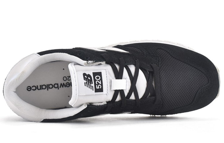 (WMNS) New Balance 520 Series Black/White WL520LK