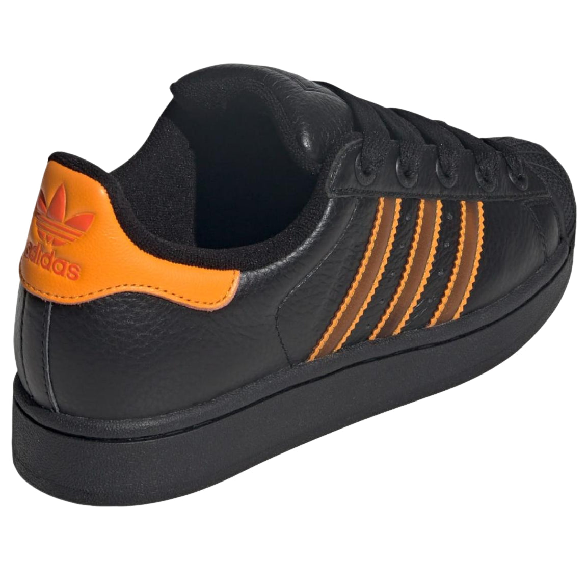 (WMNS) adidas Superstar II Shoes 'Core Black Crew Orange Semi Impact Orange' JQ6469