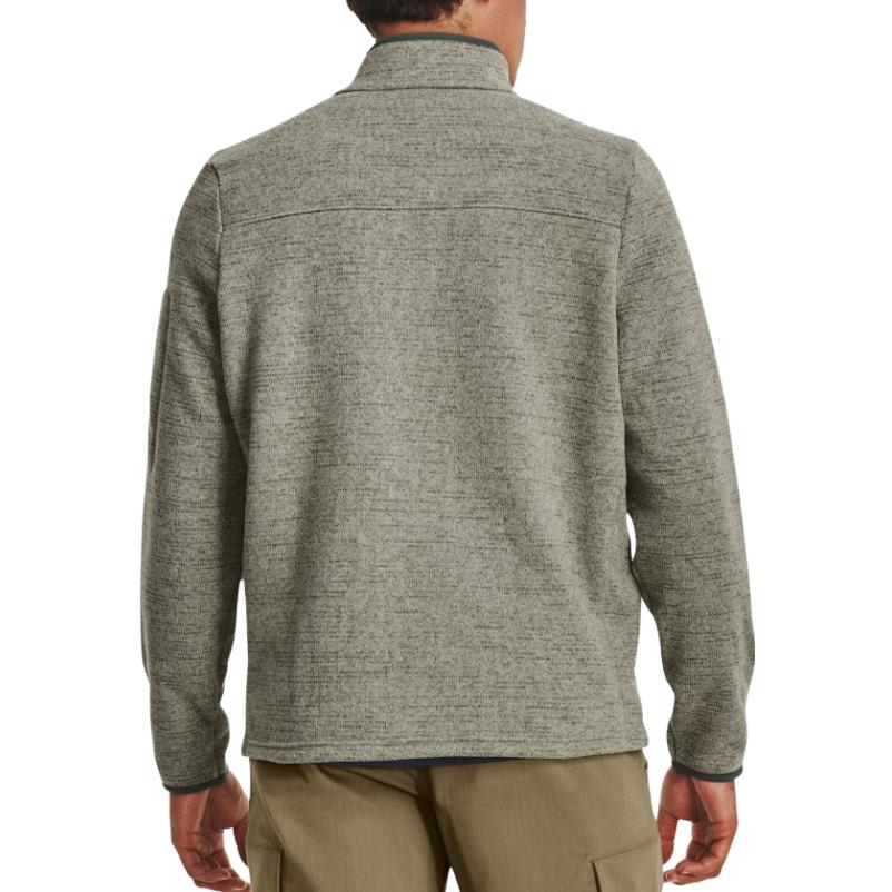 Under Armour Specialist 1/4 Zip Fleece Pullover 'Beige Green' 1380271-504