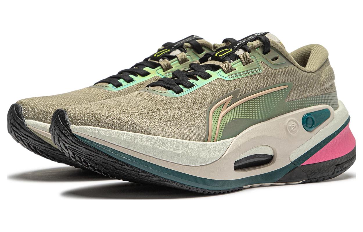 (WMNS) Li-Ning Furious Rider 7 V2 'Grey Green Beige' ARZT008-21