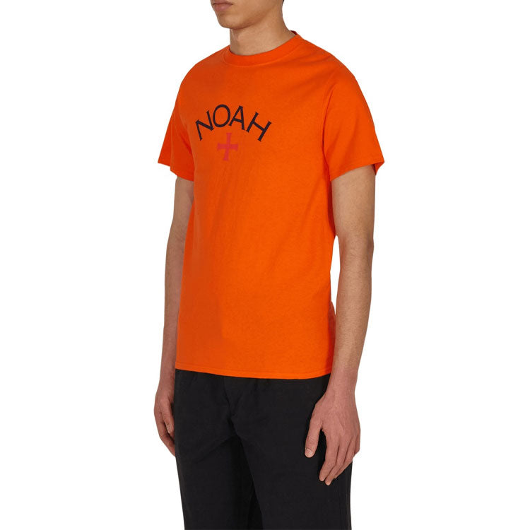 NOAH NYC Logo Tee Orange Short Sleeve Unisex NOAH-SS18-005
