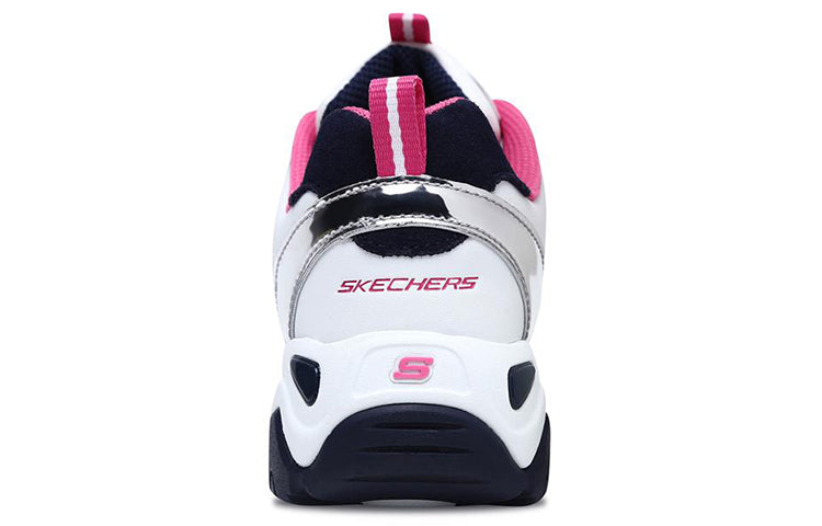 (WMNS) Skechers D'Lites 2.0 'White Red' 88888112-WFUS