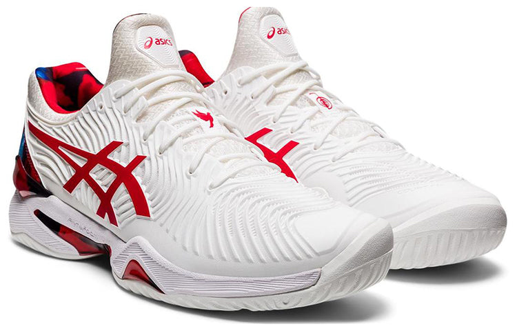 ASICS Court FF Novak LE 'White Classic Red' 1041A202-110