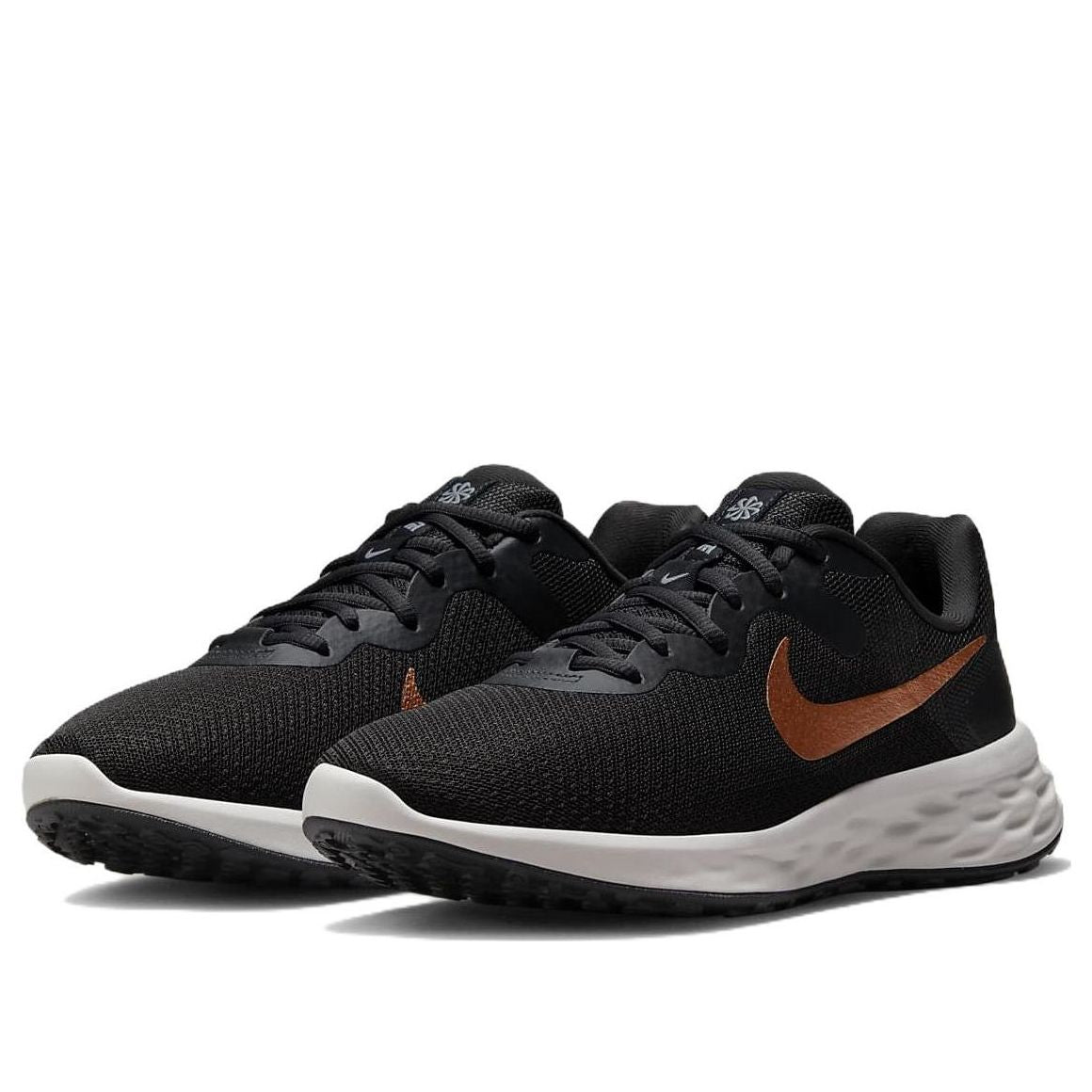 (WMNS) Nike Revolution 6 Next Nature Wide 'Black Metallic Copper' DC9001-009