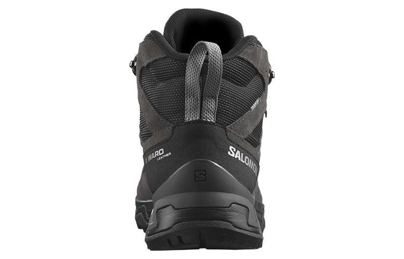 Salomon X Ward Leather Mid GTX 'Phantom Black' 471817