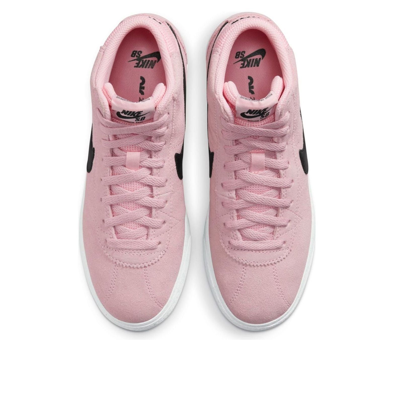 (WMNS) Nike Bruin High SB 'Medium Soft Pink' DR0126-600