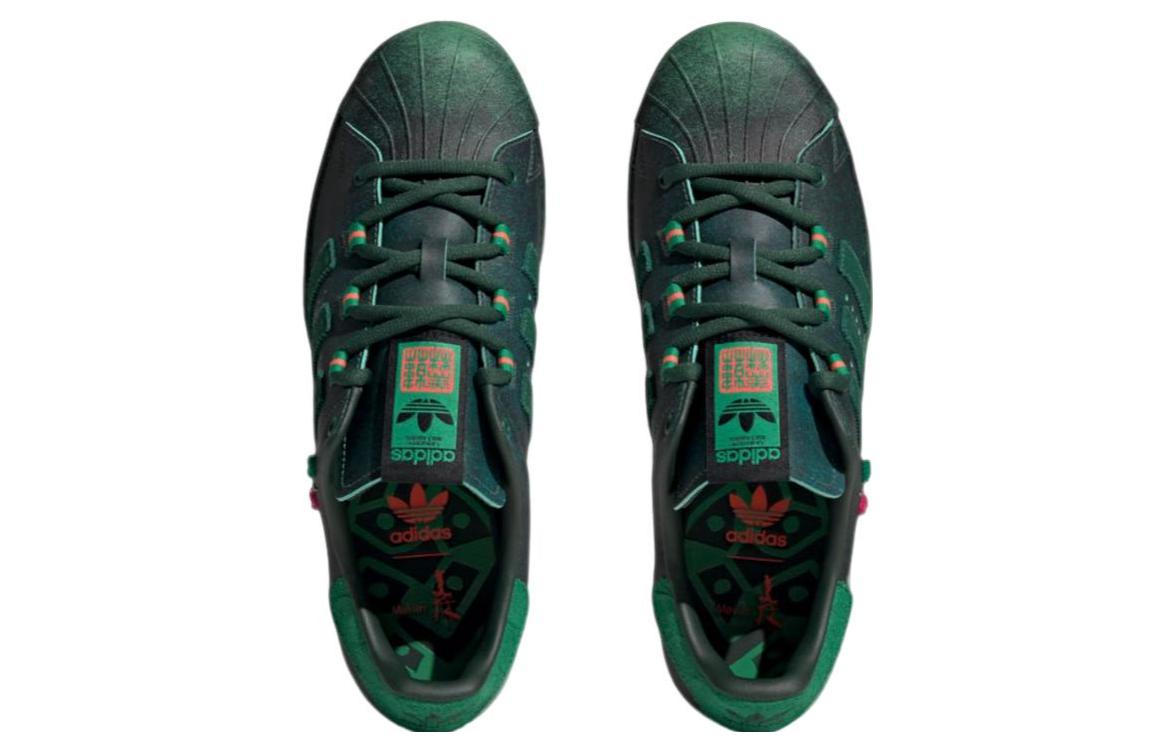adidas originals Superstar 80s x Han Meilin 'Green' ID4382