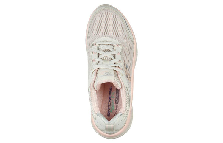 (WMNS) Skechers Relaxed Fit D'lux Walker Low Top Cream 149023-NTPK