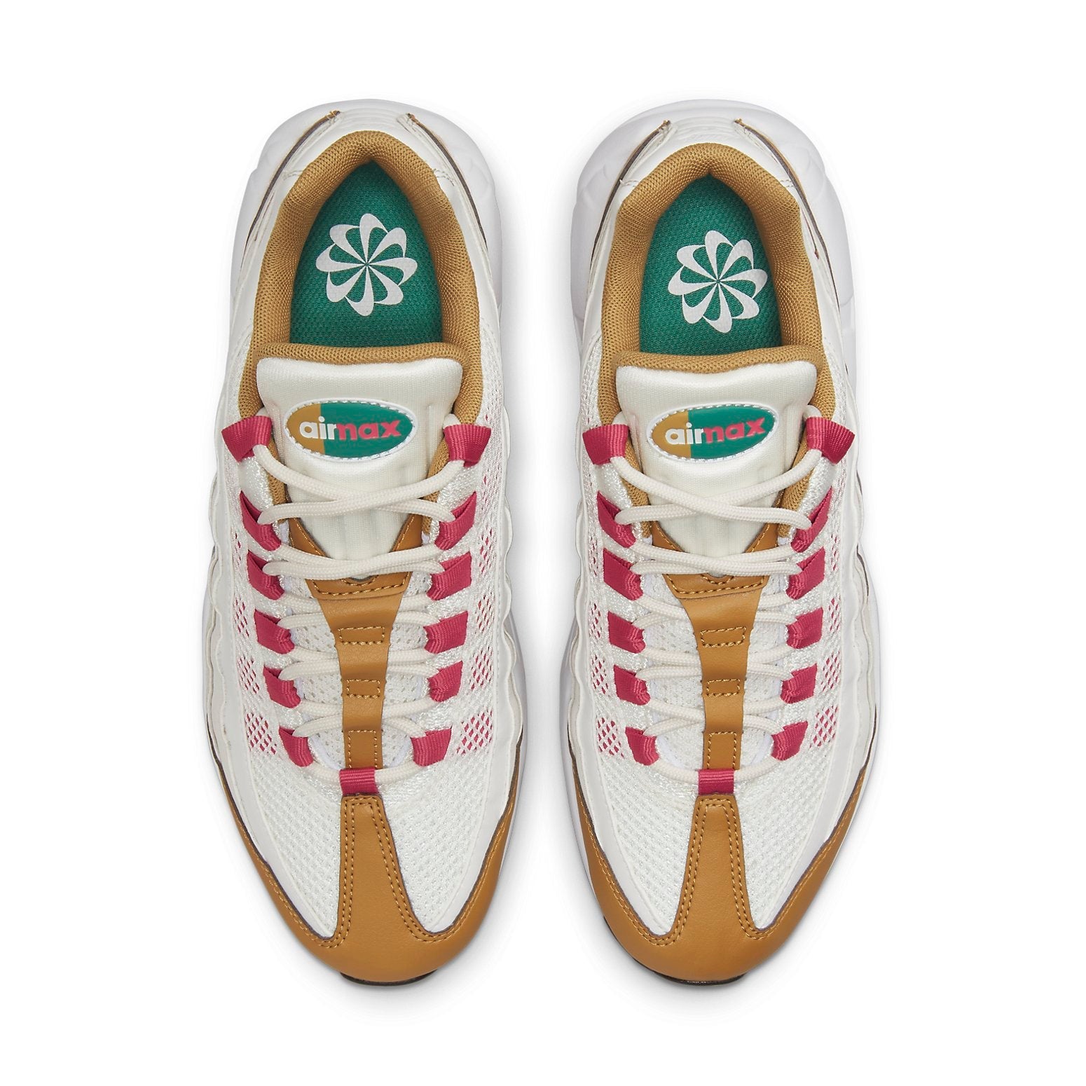 (WMNS) Nike Air Max 95 'Powerwall - White Wheat' DH1632-100