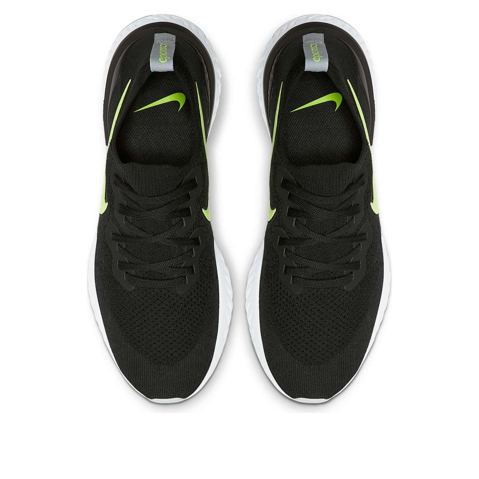 Nike Epic React Flyknit 2 'Black Green' CI6401-001