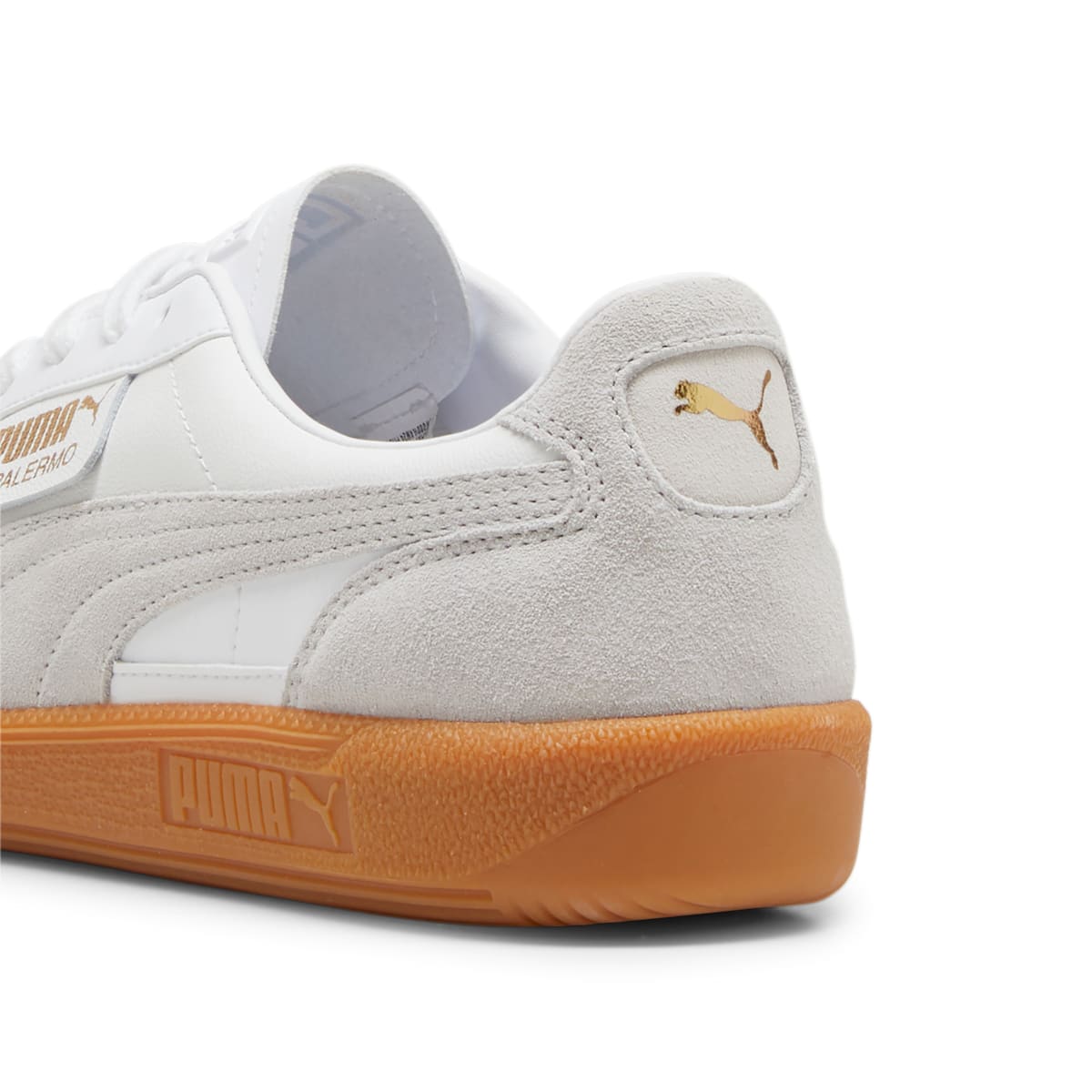 Puma Palermo Leather 'White Glacial Grey Gum' 396464-12