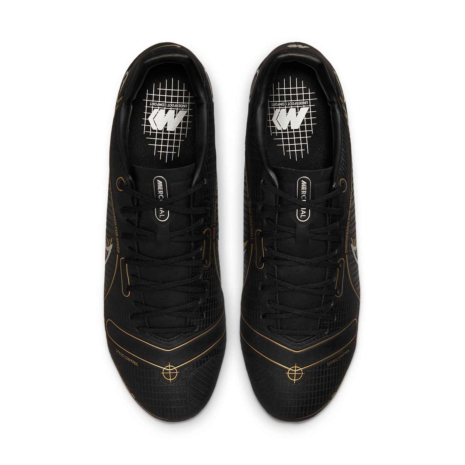 Nike Mercurial Vapor 14 Academy MG 'Black Metallic Gold' DJ2869-007