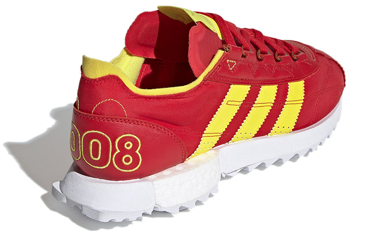 (WMNS) adidas originals SL 7600 Running Shoes Red/Yellow FX3834