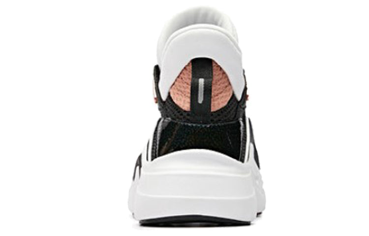 (WMNS) ANTA Life Series Sneakers 'Black White Gold' 12938830-1