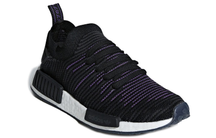 (WMNS) adidas NMD R1 PK W 'Black Purple' CG6270