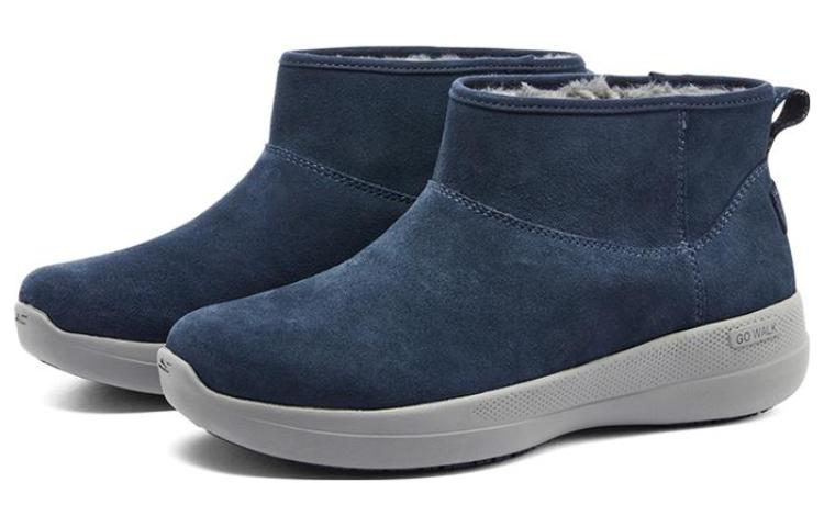 (WMNS) Skechers Go Walk Stability Boot 'Navy Blue' 144659-NVY