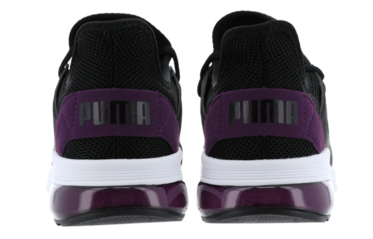 PUMA Electron Street SoftFoam Low Top Running Shoes Black/Purple 367309-09