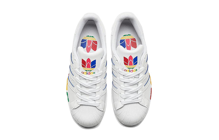 (GS) adidas originals Superstar J 'White' FY1149