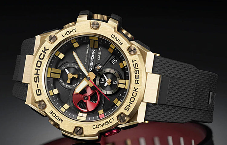 CASIO G-Shock G-Steel 'Black Gold' GST-B100RH-1APR