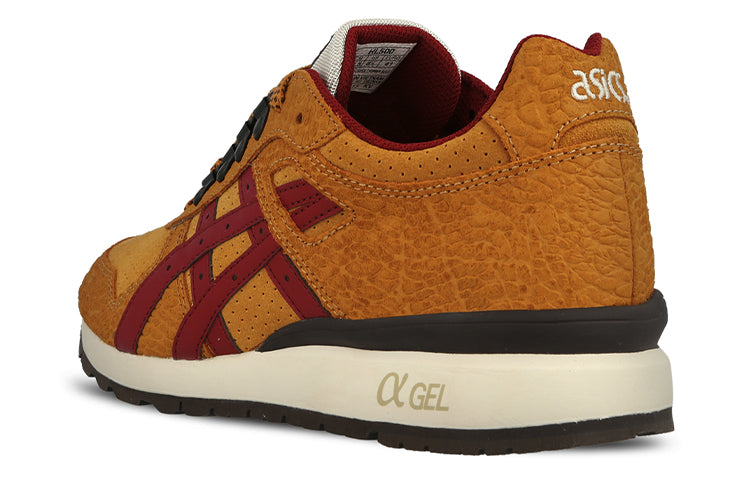 ASICS GT-II Low-Top Comfortable Yellow/Red HL500-7125