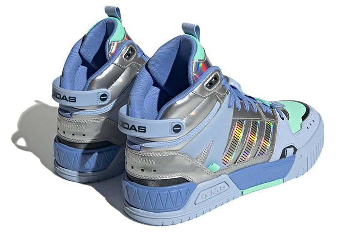 adidas Neo D-PAD Mid Shoes 'Blue Metallic Silver' HQ7026