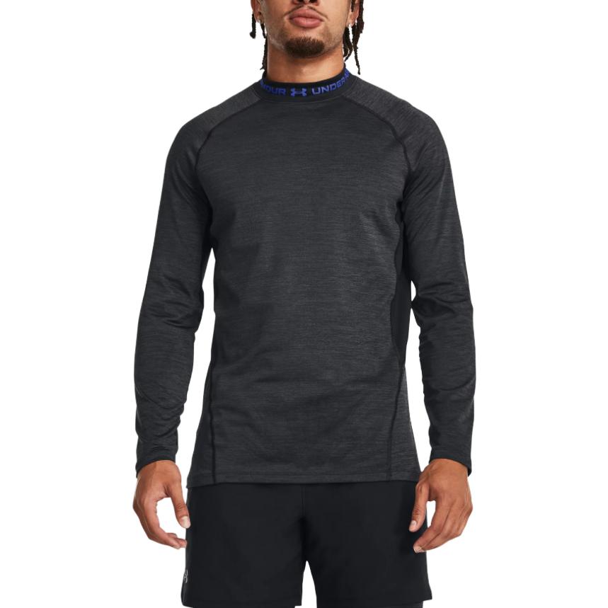 Under Armour ColdGear Twist Mock Long Sleeve T-shirt 'Dark Grey' 1379820-002