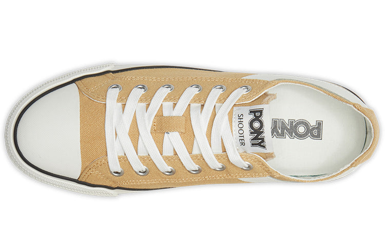 PONY Low-Casual Canvas Shoes Khaki 02M1SH01KK