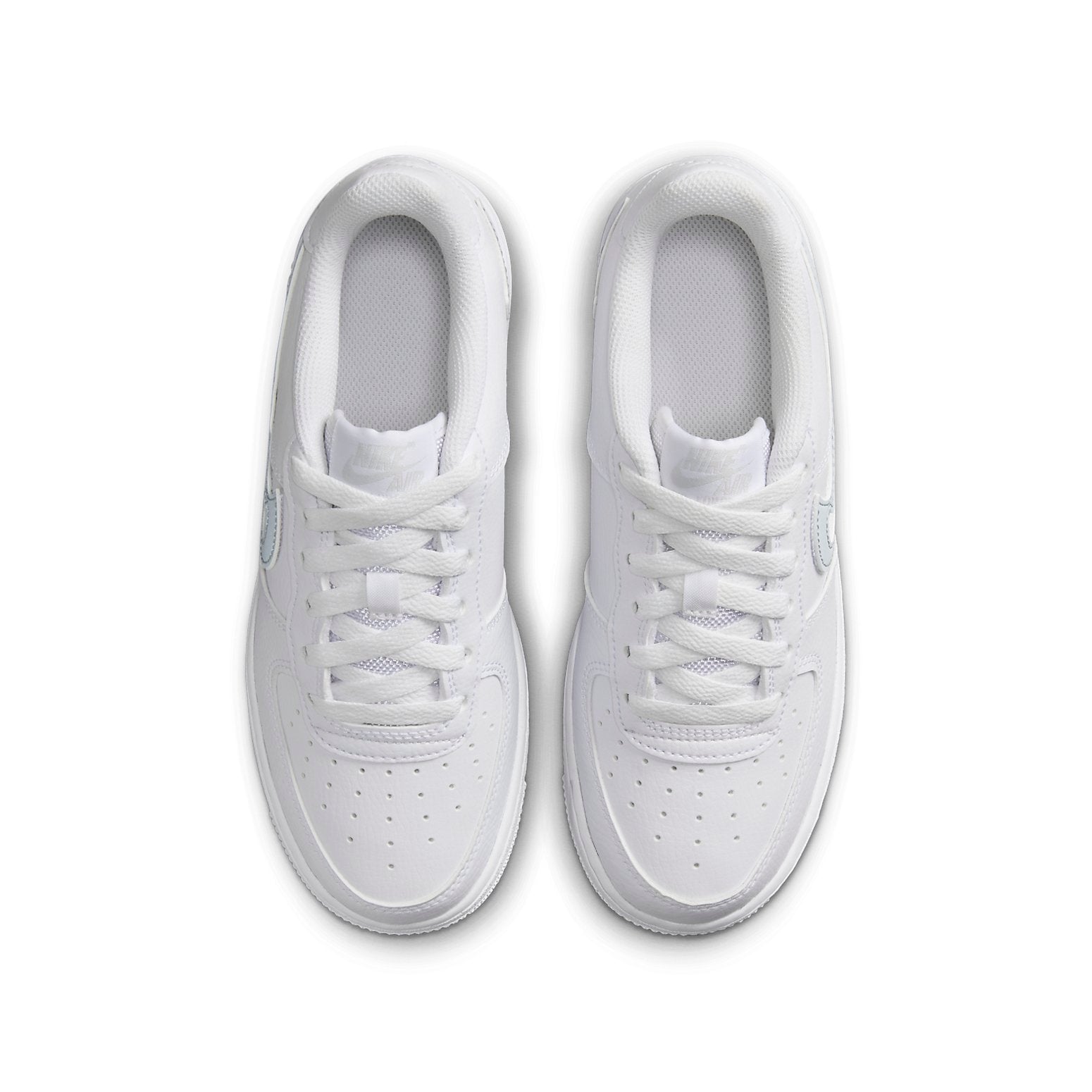 (GS) Nike Air Force 1 Low Cut Out 'Soft Grey' FQ2413-100