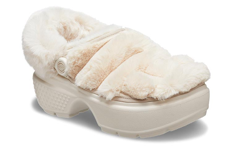 (WMNS) Crocs Stomp Quilted Clogs 'Stucco' 208938-160