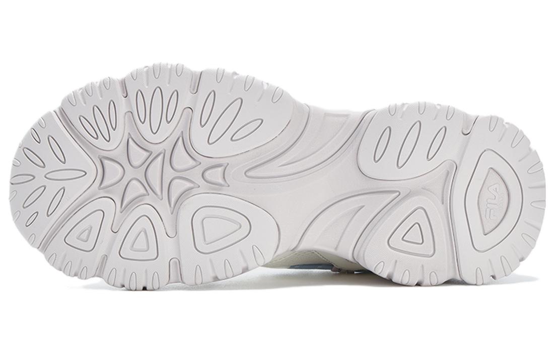 (WMNS) FILA Fluid 4 Sneakers 'White Grey' F12W332113FGD